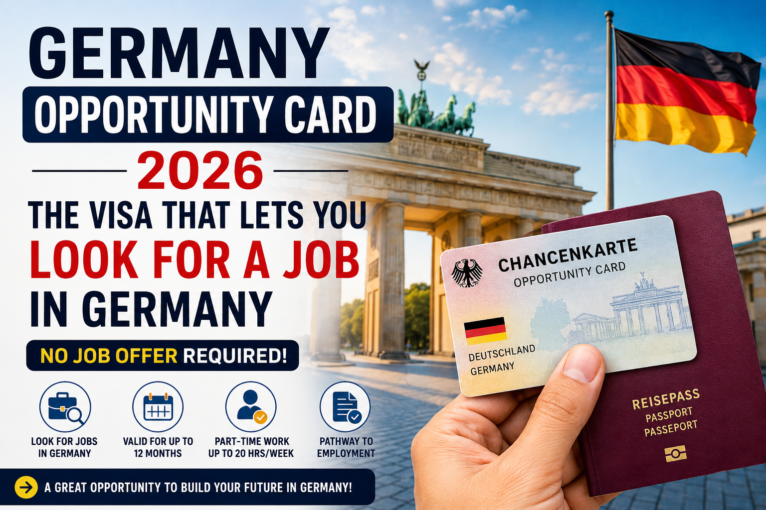 Germany Opportunity Card 2026: The Visa That Lets You Look for a Job in Germany